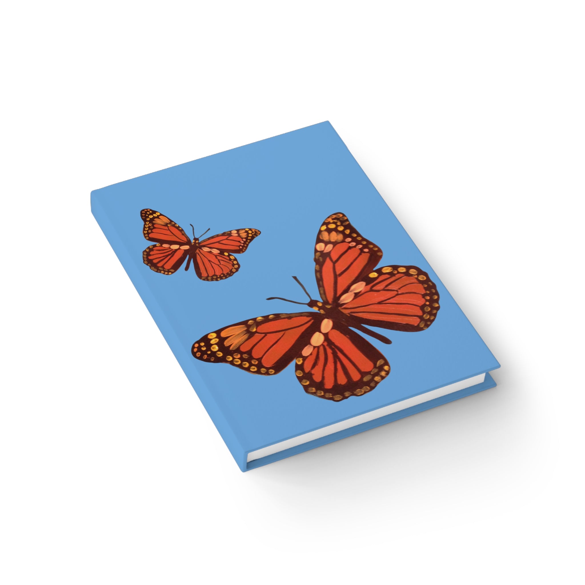 Monarch Butterfly Ruled Journal – Lined Notebook for Nature Lovers & Daily Notes