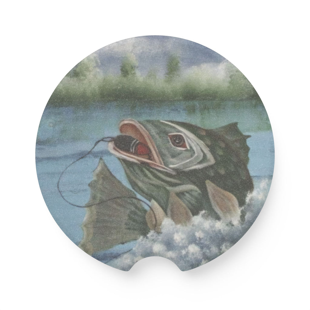 Largemouth Bass — Car Coaster