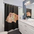 The Fragment — Neanderthal Cave Painting Shower Curtain
