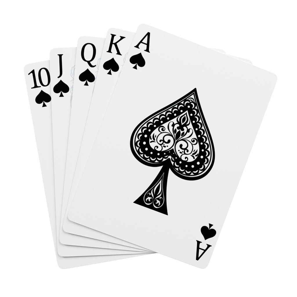 Caveman Art  Petroglyph Poker Playing Cards — Tribal Wall Art, Rock Art Design