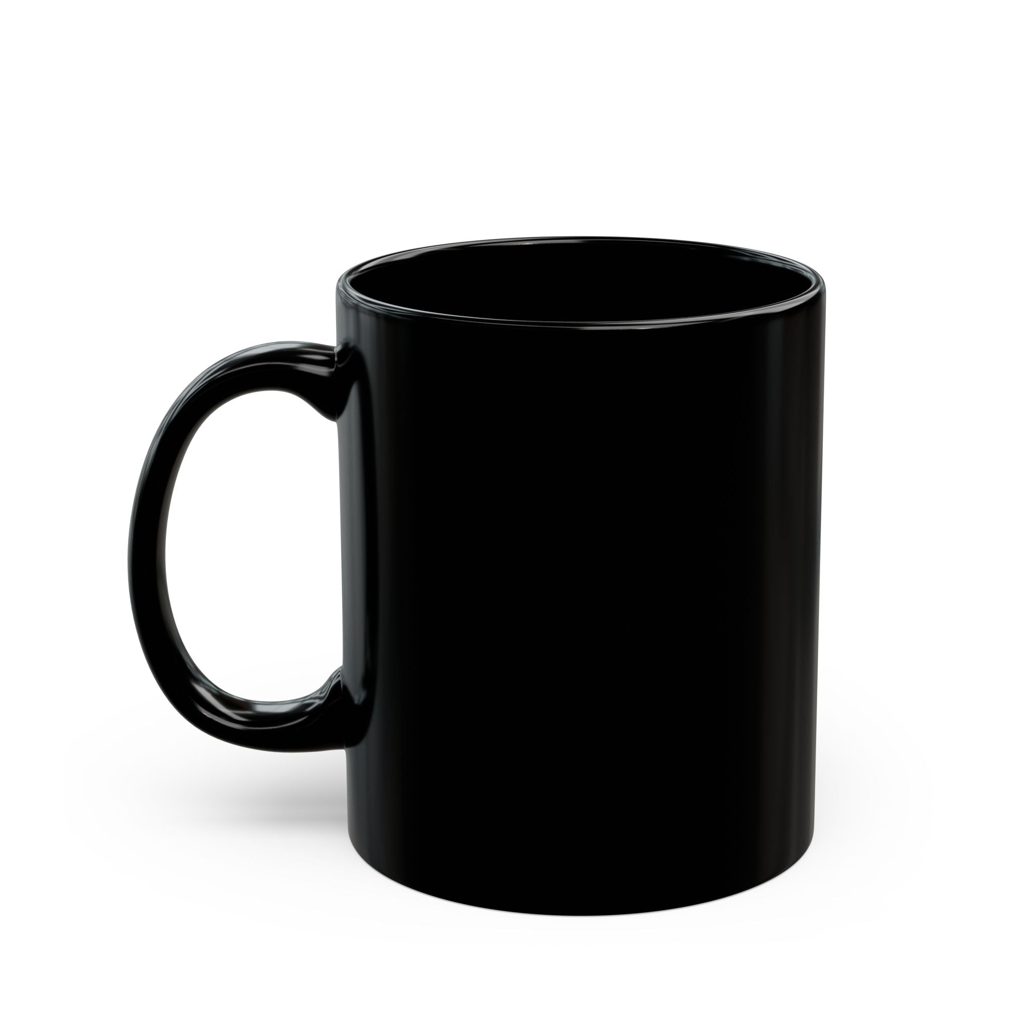 Black Floral Mug – Colorful Lily Bouquet Coffee Cup (11oz, 15oz)