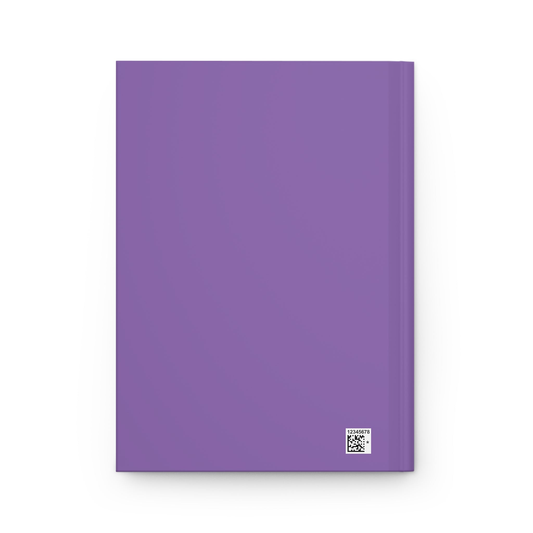 Purple Rose Illustration Hardcover Journal | Floral Notebook