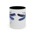 Dragonfly Motif Accent Coffee Mug (11, 15oz)