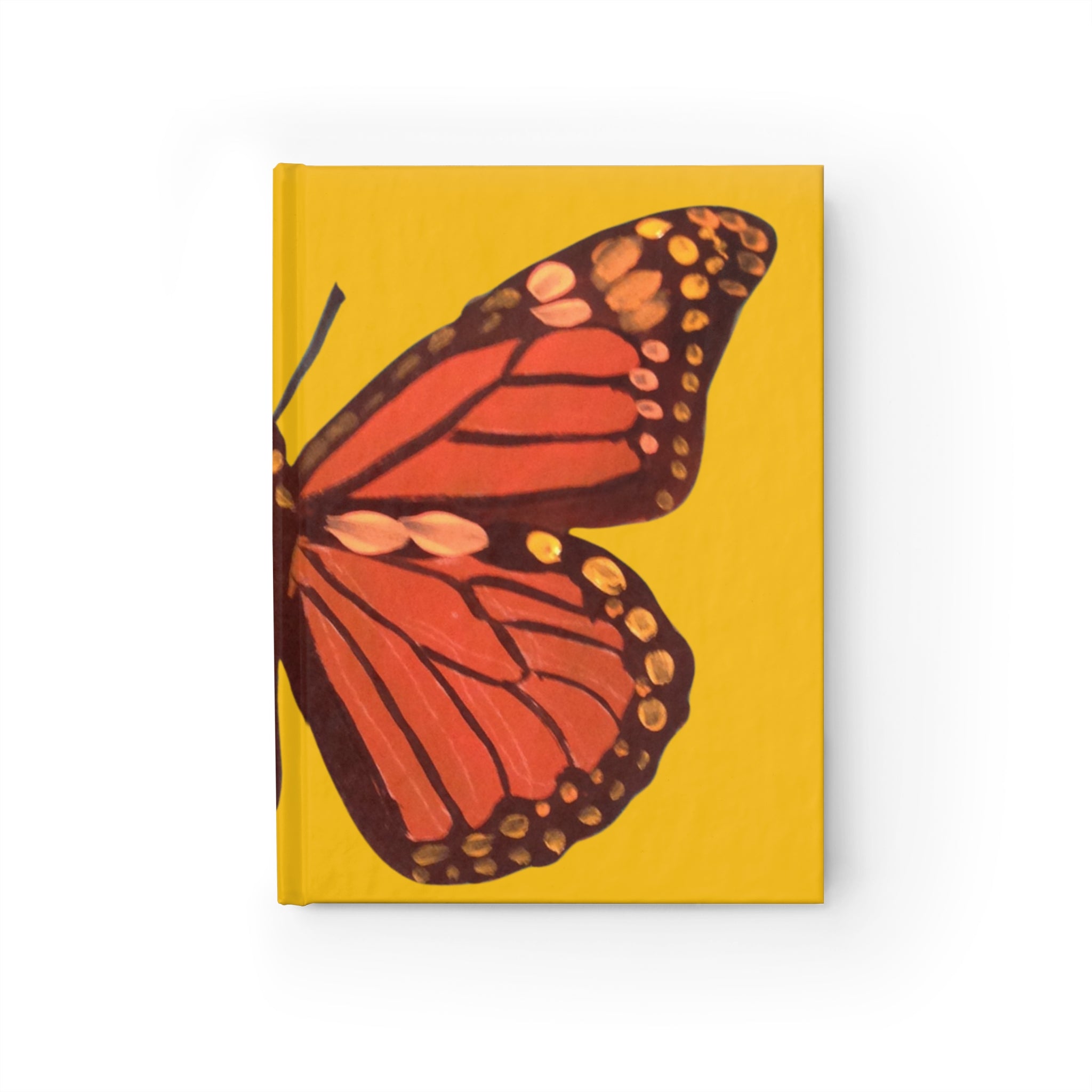 Monarch Butterfly Ruled Journal — Lined Notebook for Nature Lovers & Daily Writing