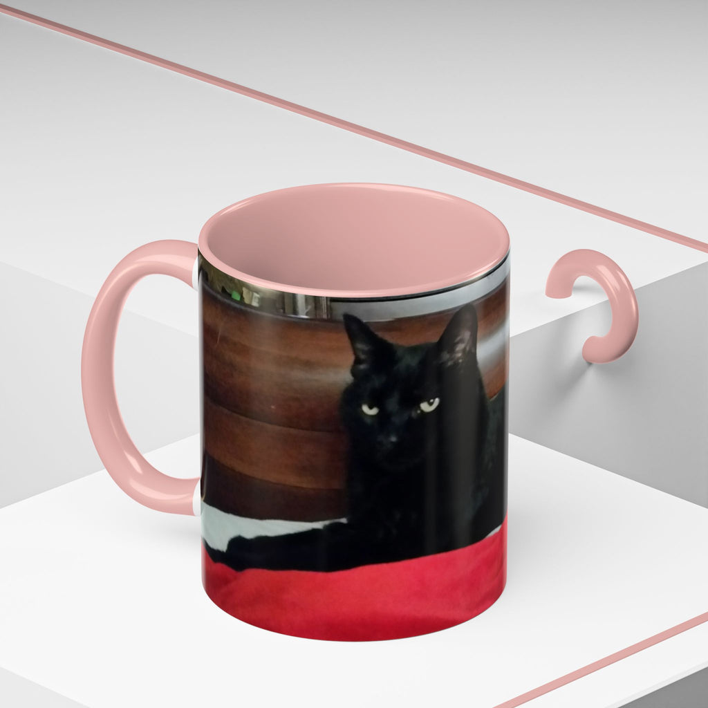 Put Your Pet in Print! — Cozy Cat Photo Mug (11/15 oz)