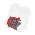 Retro Neon Arrow Weirs Beach T-Shirt | Vintage Sign Graphic Tee