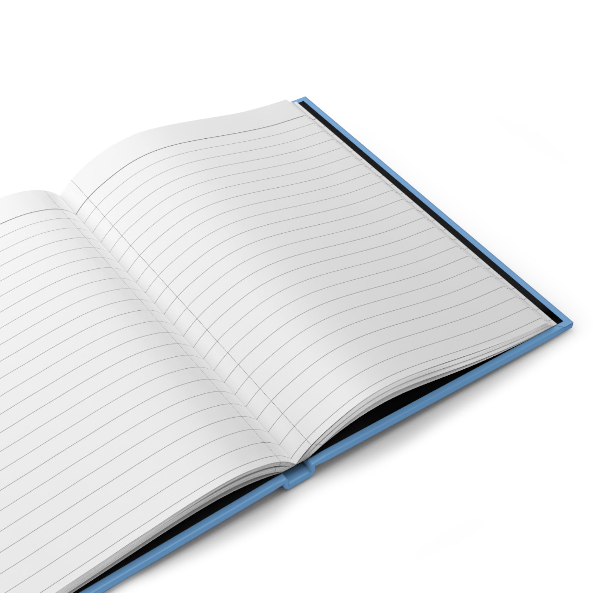 Waterfall Forest Hardcover Journal — Nature Scenic Notebook for Travel, Hiking & Mindful Writing