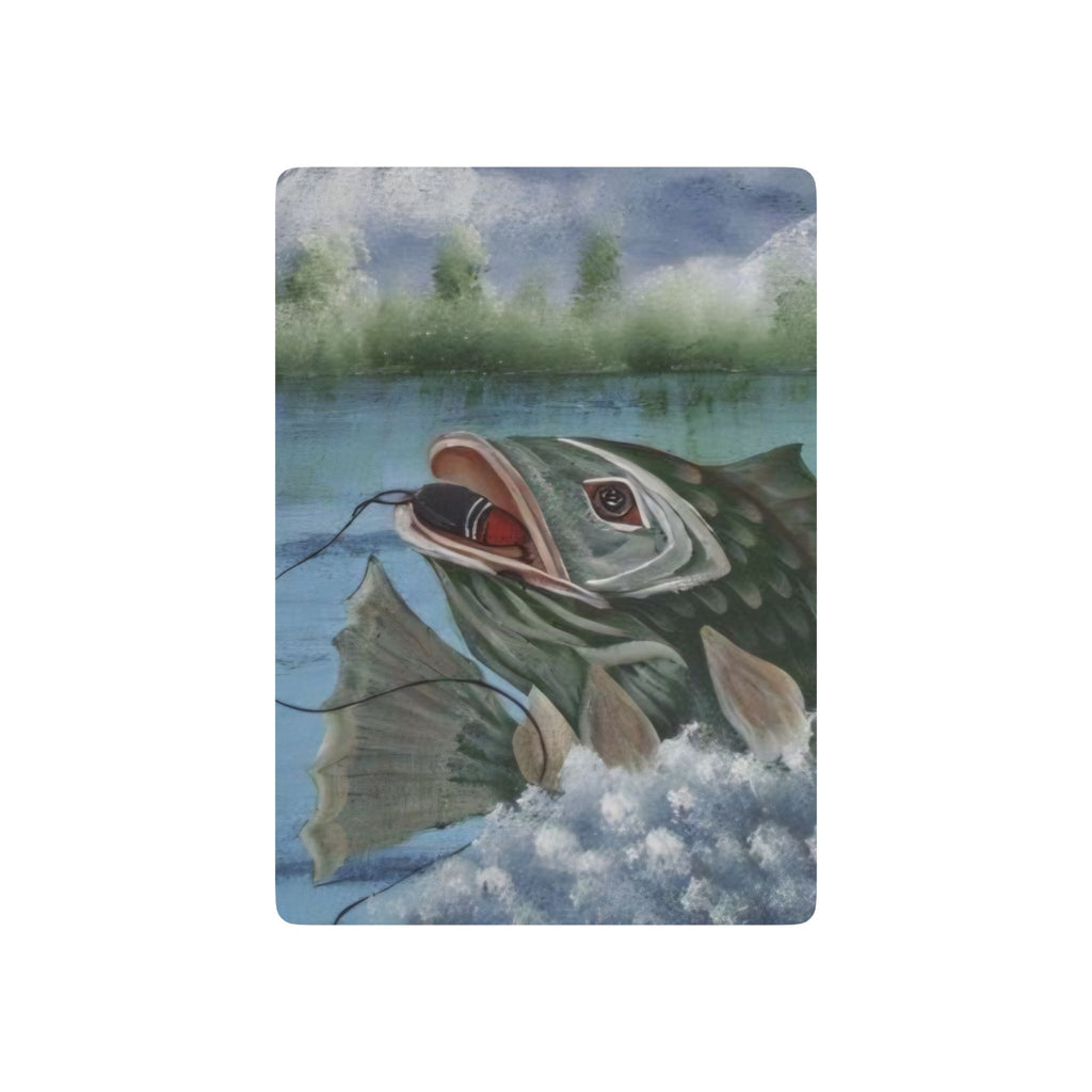 Black Bass Playing Cards | Original Wildlife Art Deck