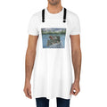Fishing Bass Apron — Vintage Largemouth Fish Design