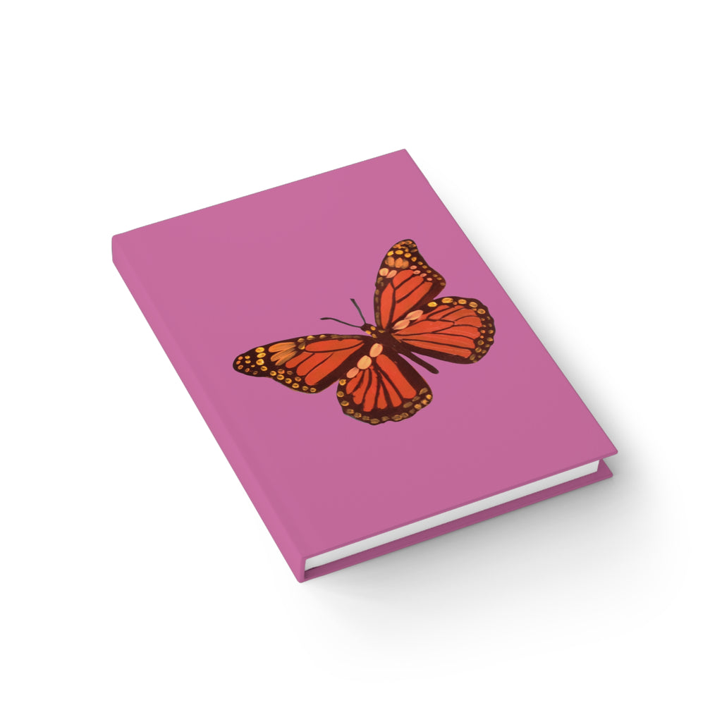 Monarch Butterfly Ruled Journal — Lined Notebook for Nature Lovers & Daily Reflection