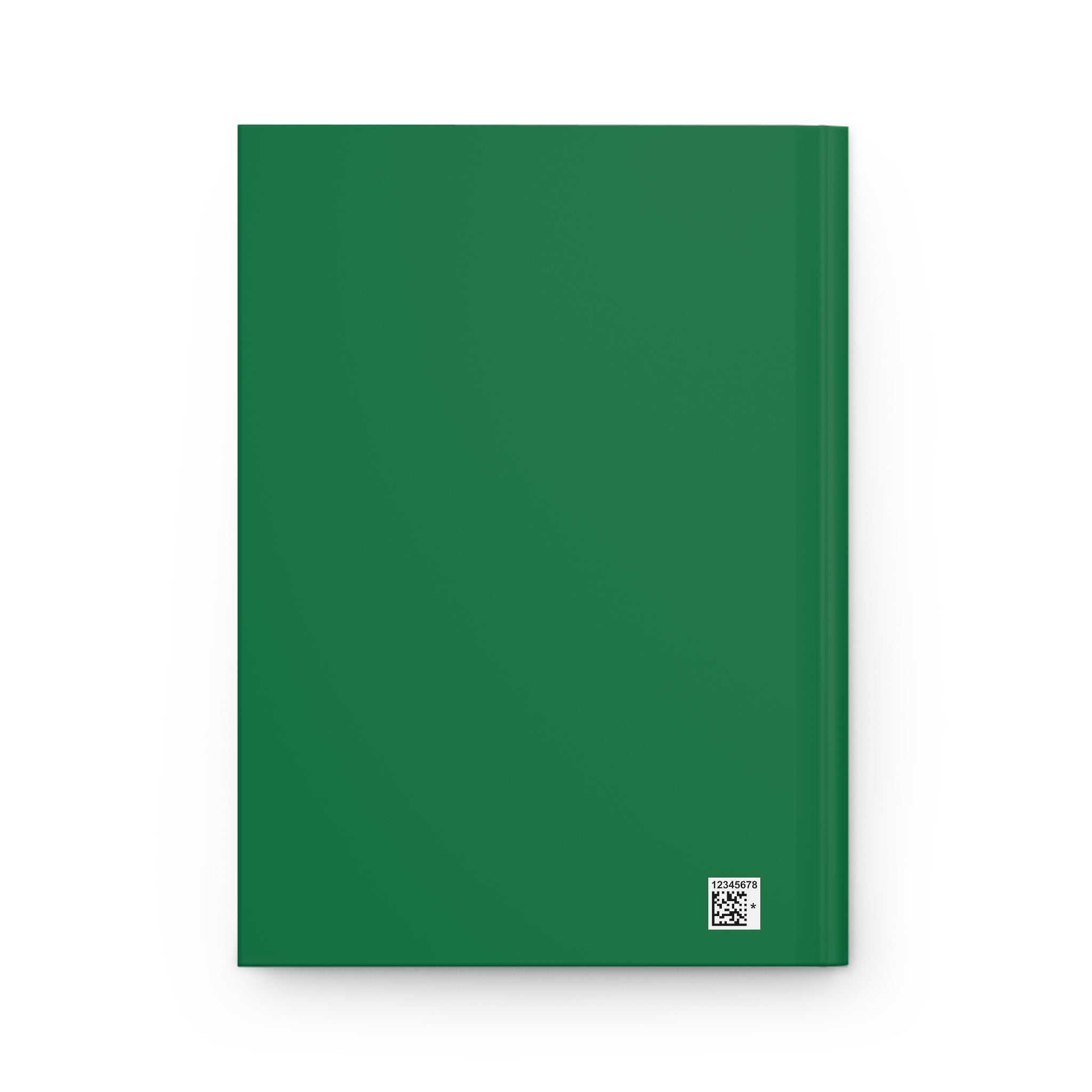 Dragonfly Green Hardcover Journal — Matte Hardcover Notebook for Nature Lovers, Sketching, & Daily Notes