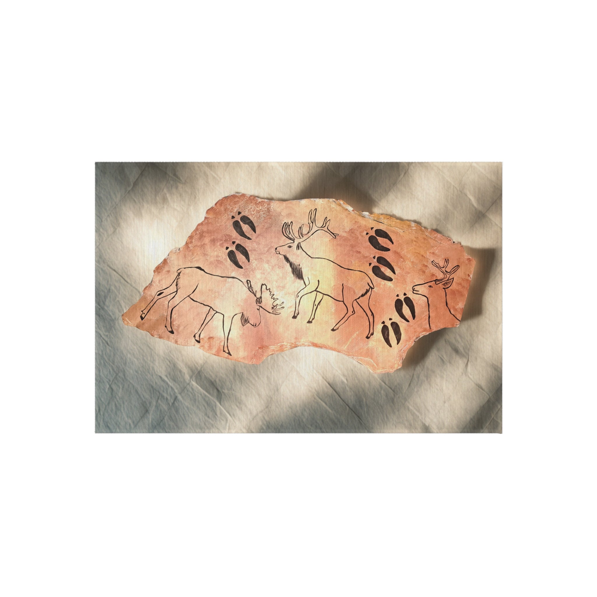 Caveman Art Outdoor Rug