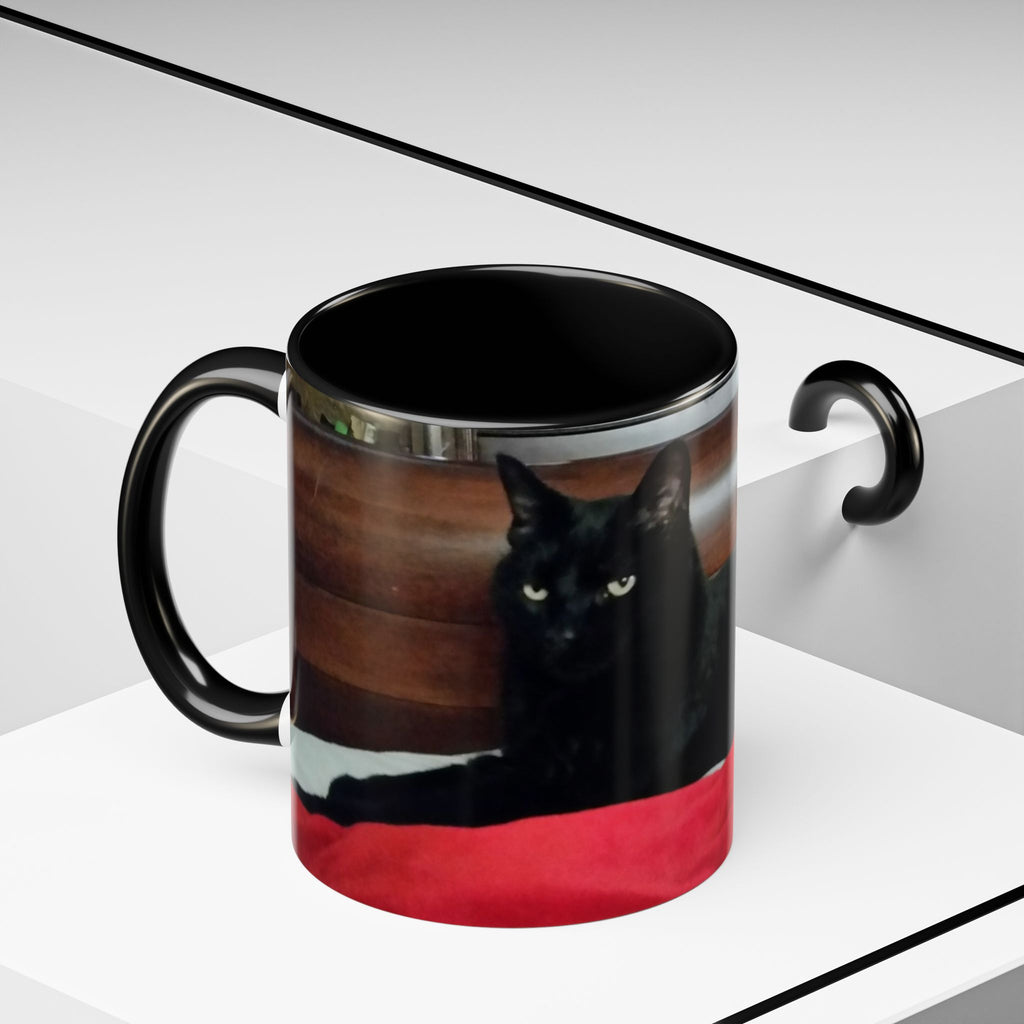Put Your Pet in Print! — Cozy Cat Photo Mug (11/15 oz)