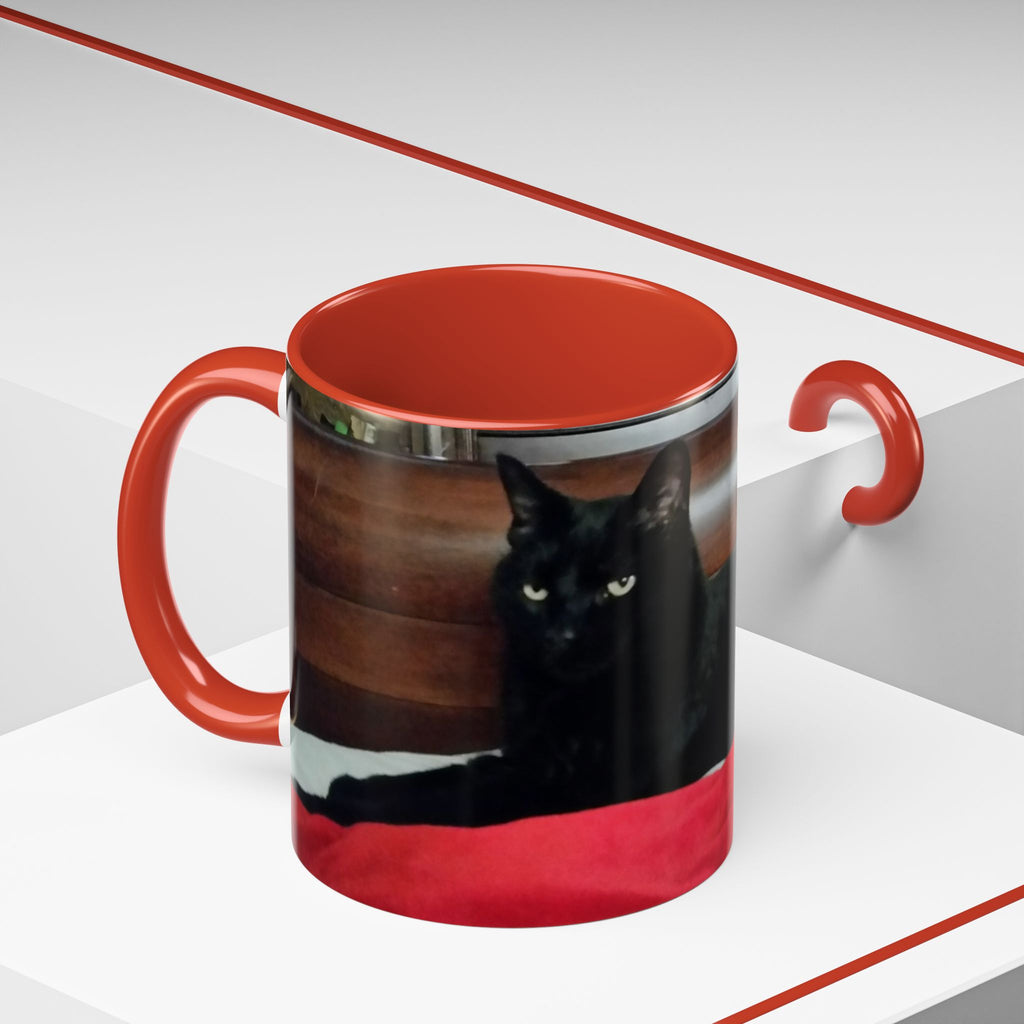 Put Your Pet in Print! — Cozy Cat Photo Mug (11/15 oz)