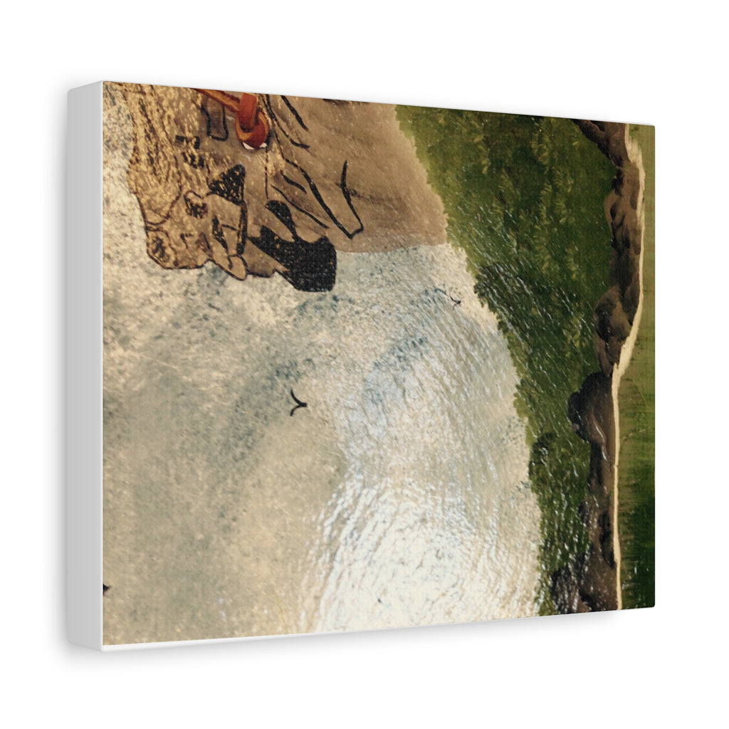 Old Man in the Mountain NH Matte Canvas Print — Stretched 1.25" Wall Art
