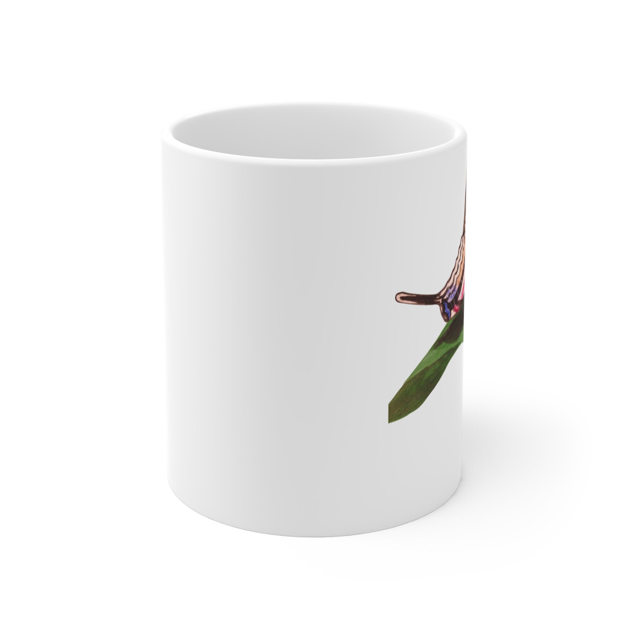 Sunflower Illustration Mug | Floral Botanical Ceramic Coffee Cup