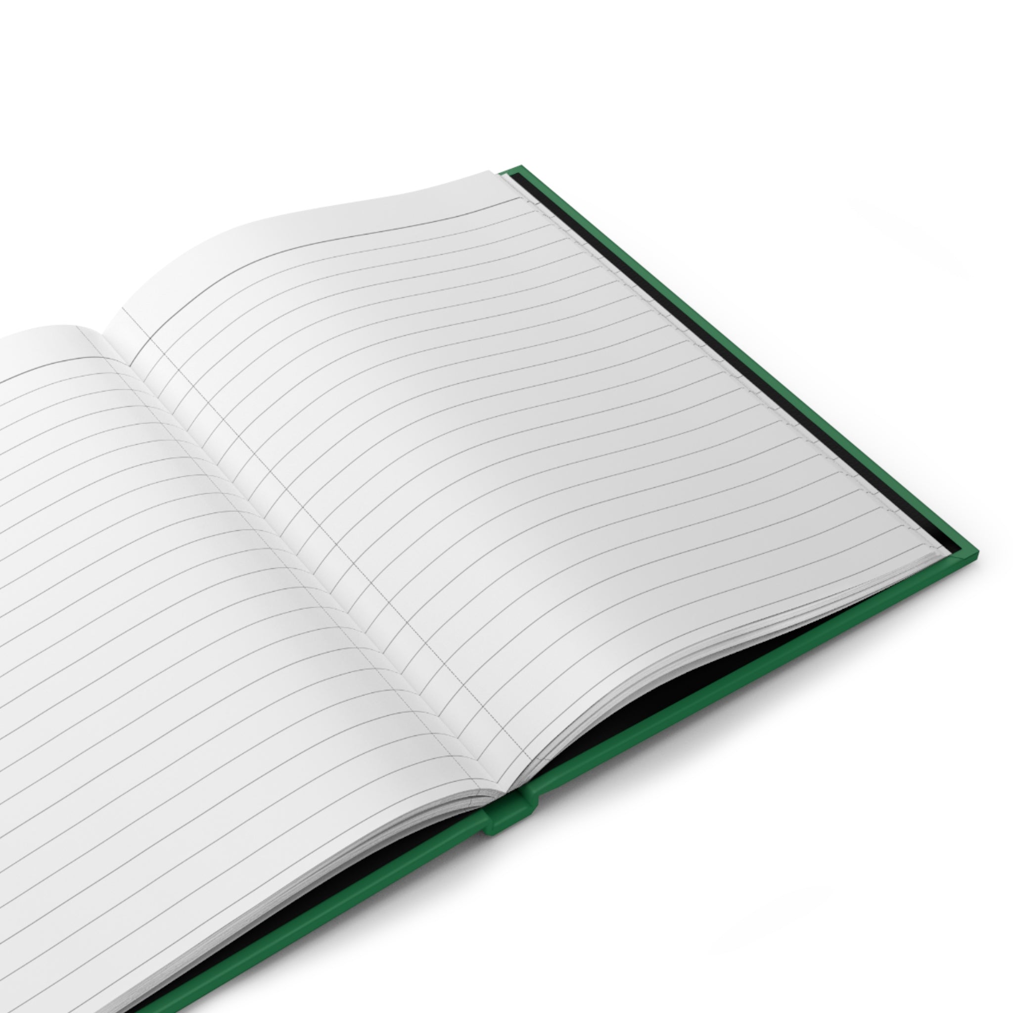 Dragonfly Green Hardcover Journal — Matte Hardcover Notebook for Nature Lovers, Sketching, & Daily Notes
