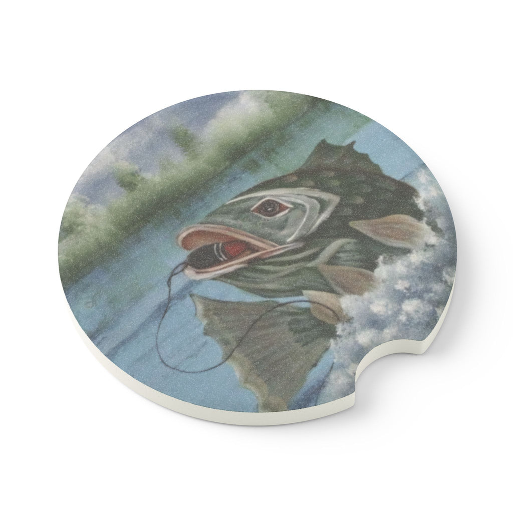 Largemouth Bass — Car Coaster