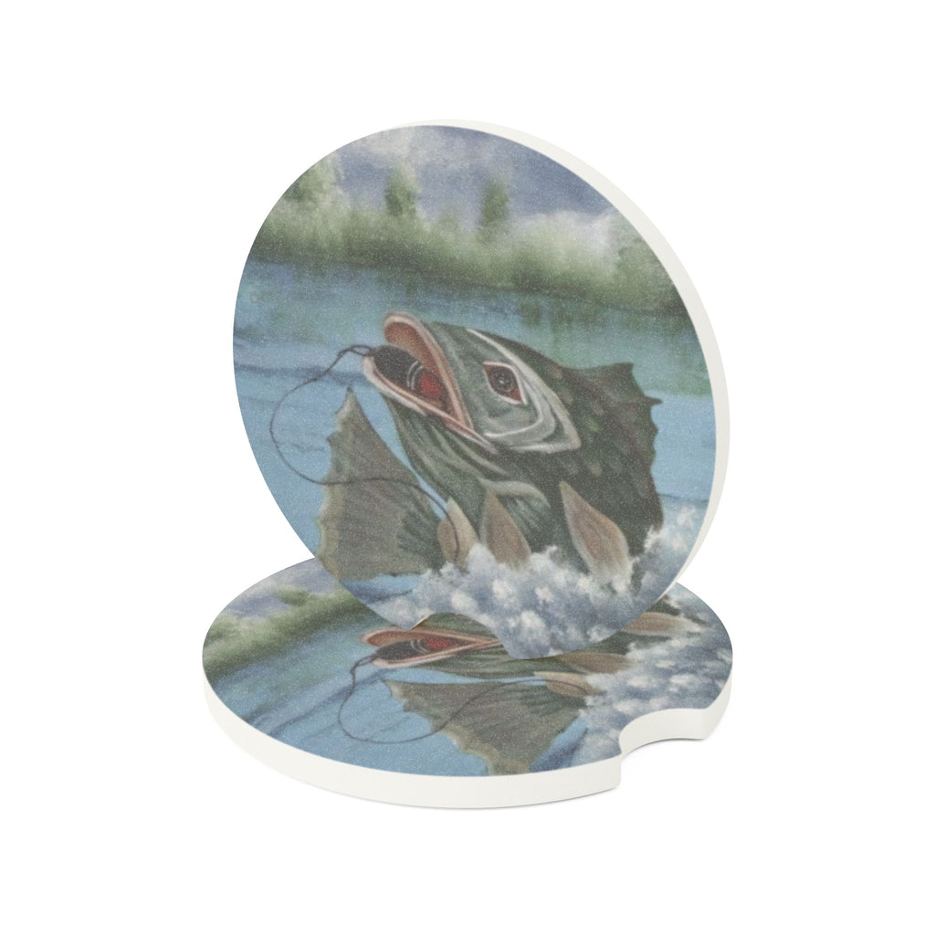 Largemouth Bass — Car Coaster