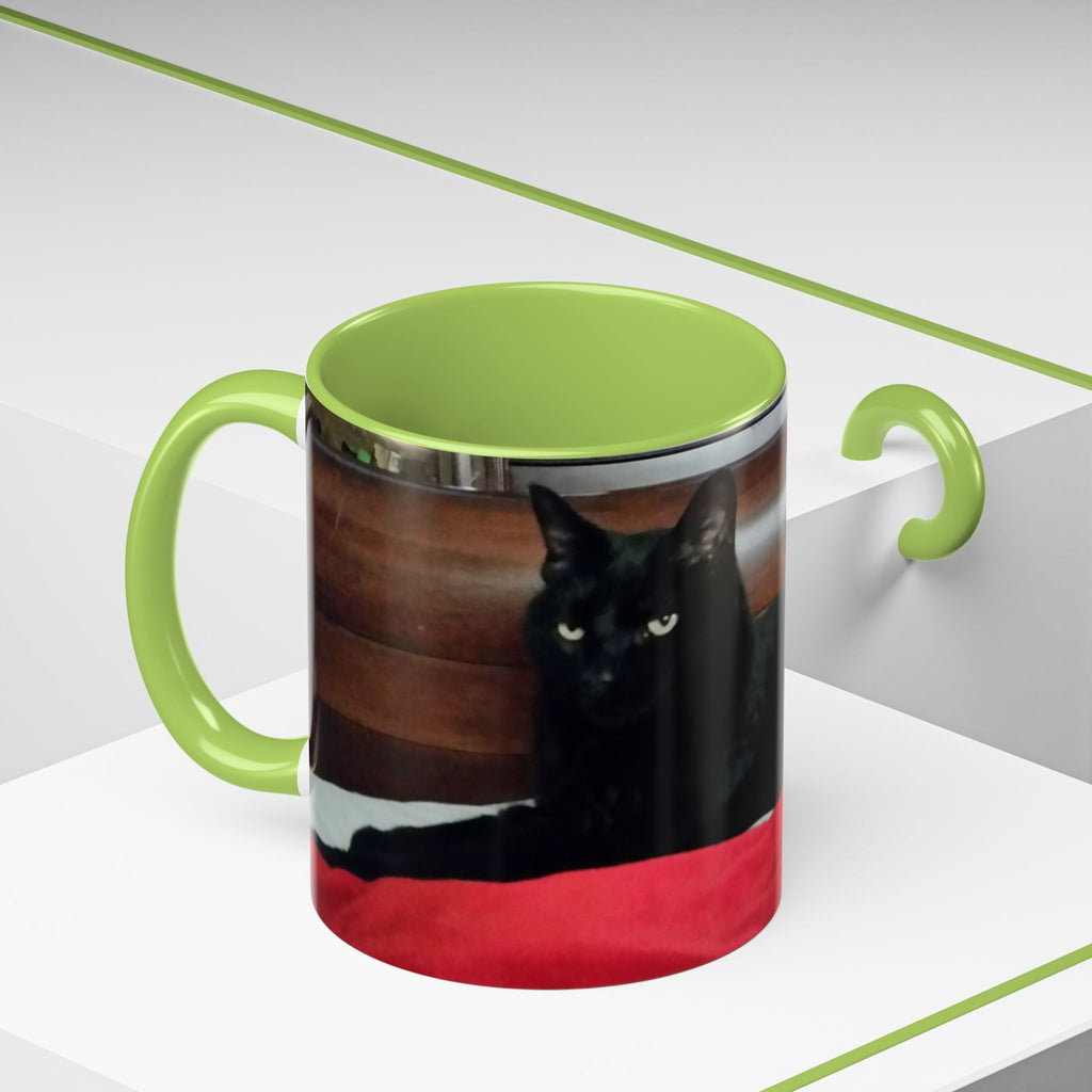 Put Your Pet in Print! — Cozy Cat Photo Mug (11/15 oz)