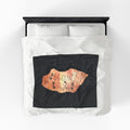 The Fragment — Neanderthal Cave Painting Velveteen Plush Blanket