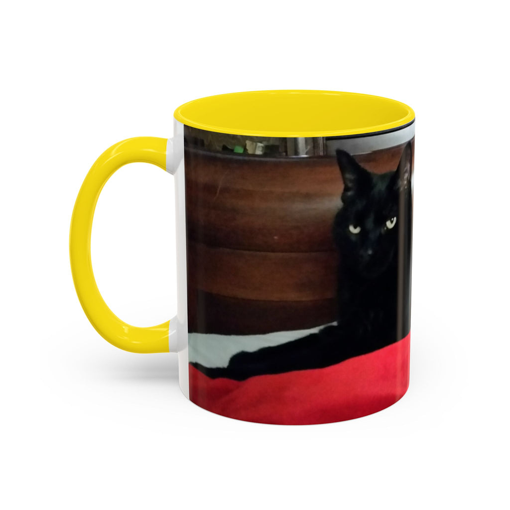 Put Your Pet in Print! — Cozy Cat Photo Mug (11/15 oz)