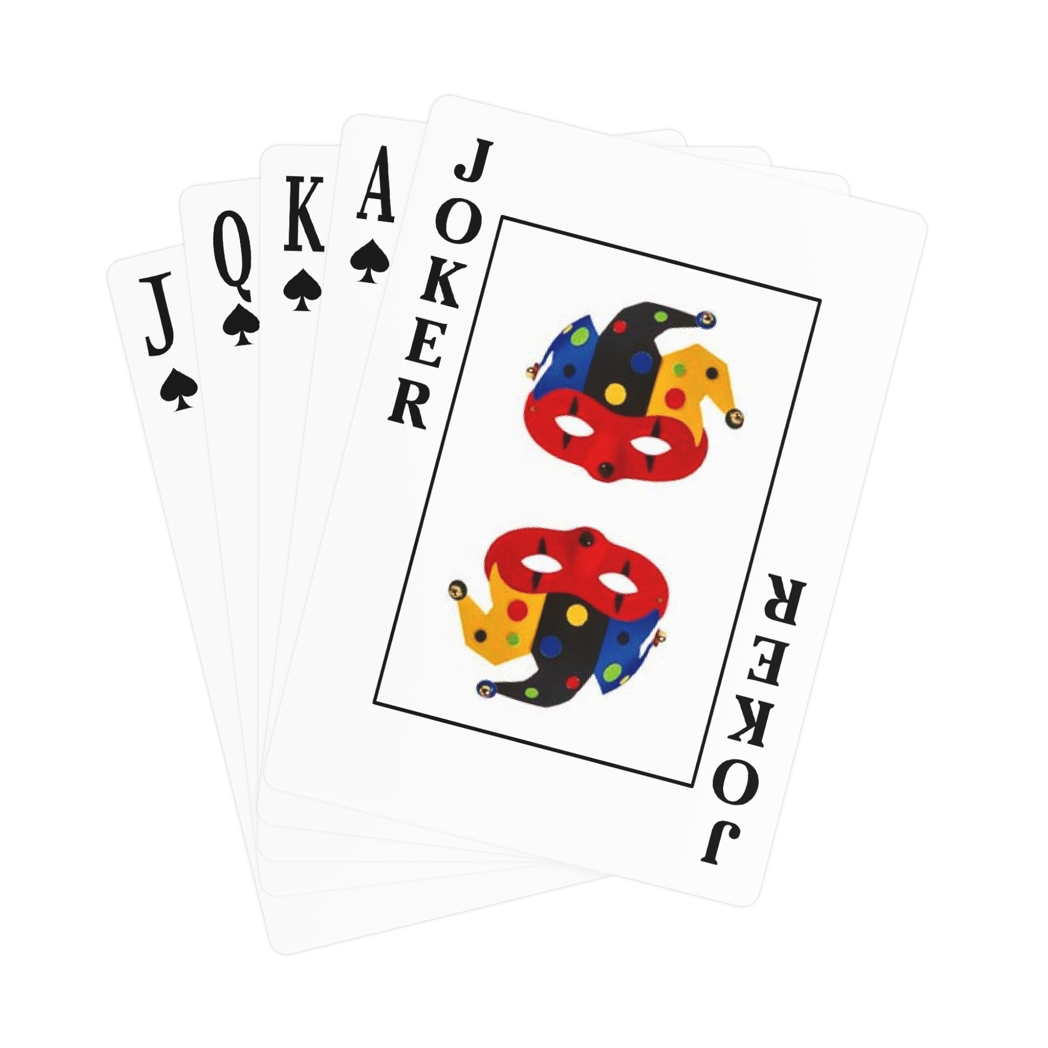 POV Motorcycle Sunset Poker Cards