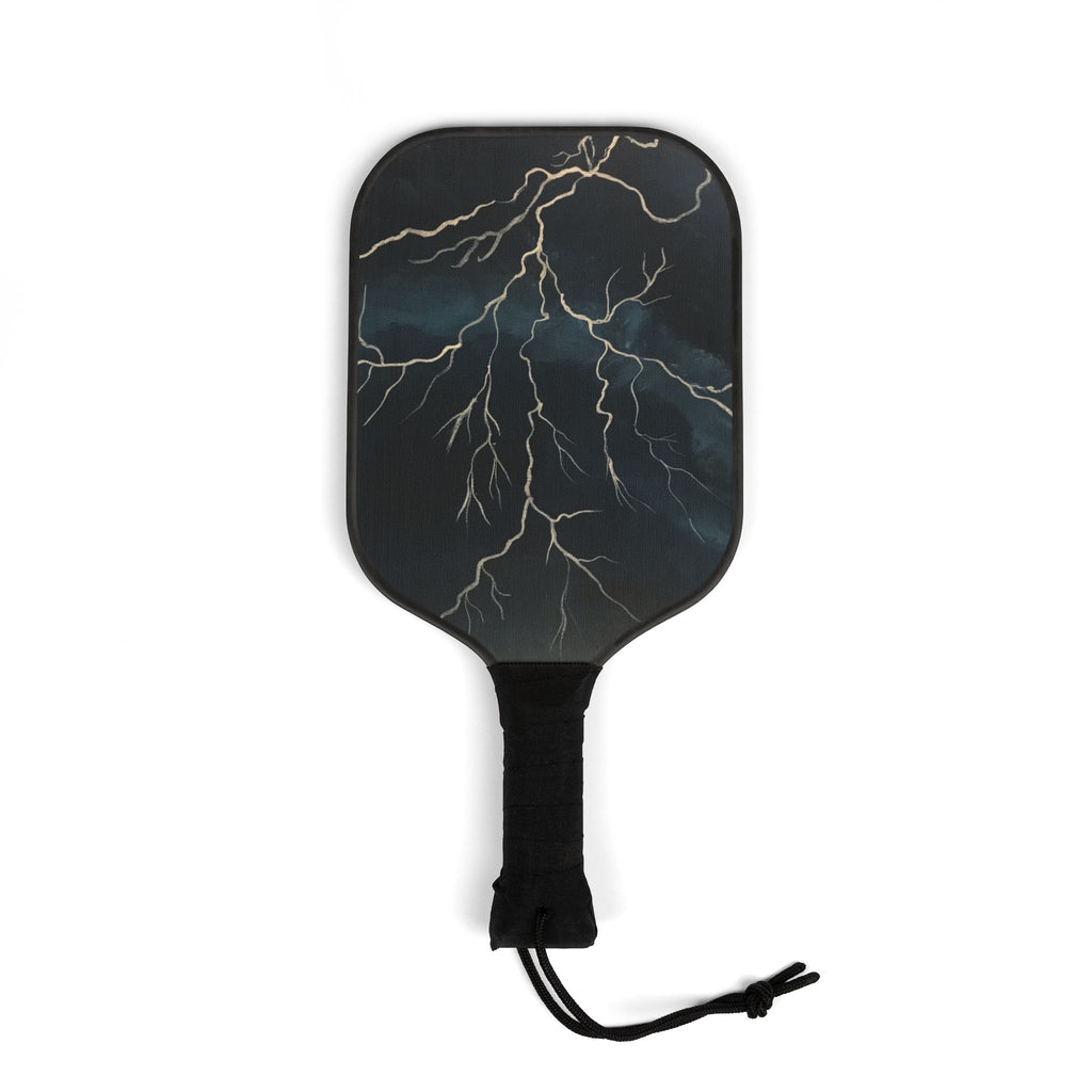 Lightning Storm Pickleball Paddles Set — Graphic Pickleball Kit with Thunder Design