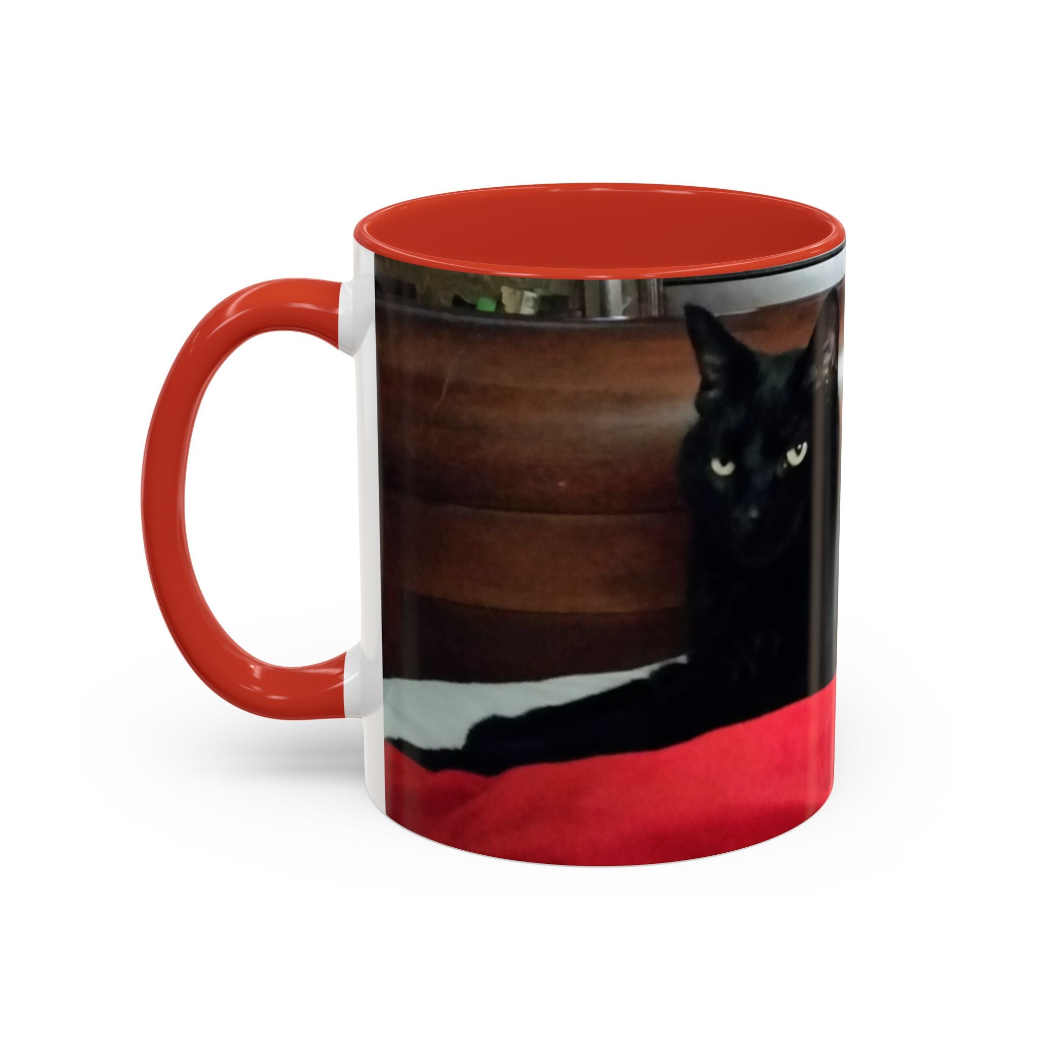 Put Your Pet in Print! — Cozy Cat Photo Mug (11/15 oz)