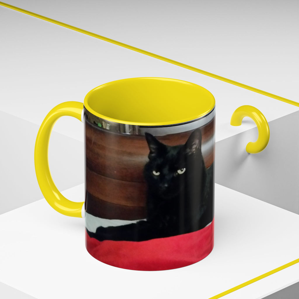 Put Your Pet in Print! — Cozy Cat Photo Mug (11/15 oz)
