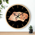 The Fragment — Neanderthal Cave Painting Wall Clock