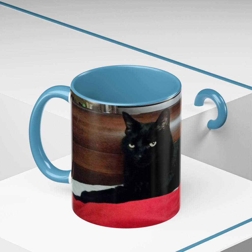 Put Your Pet in Print! — Cozy Cat Photo Mug (11/15 oz)