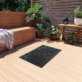 Outdoor Rug — Storm Lightning Design Patio Mat