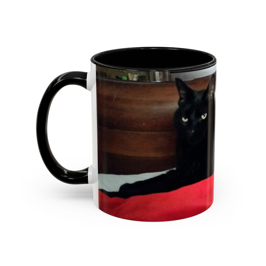 Put Your Pet in Print! — Cozy Cat Photo Mug (11/15 oz)