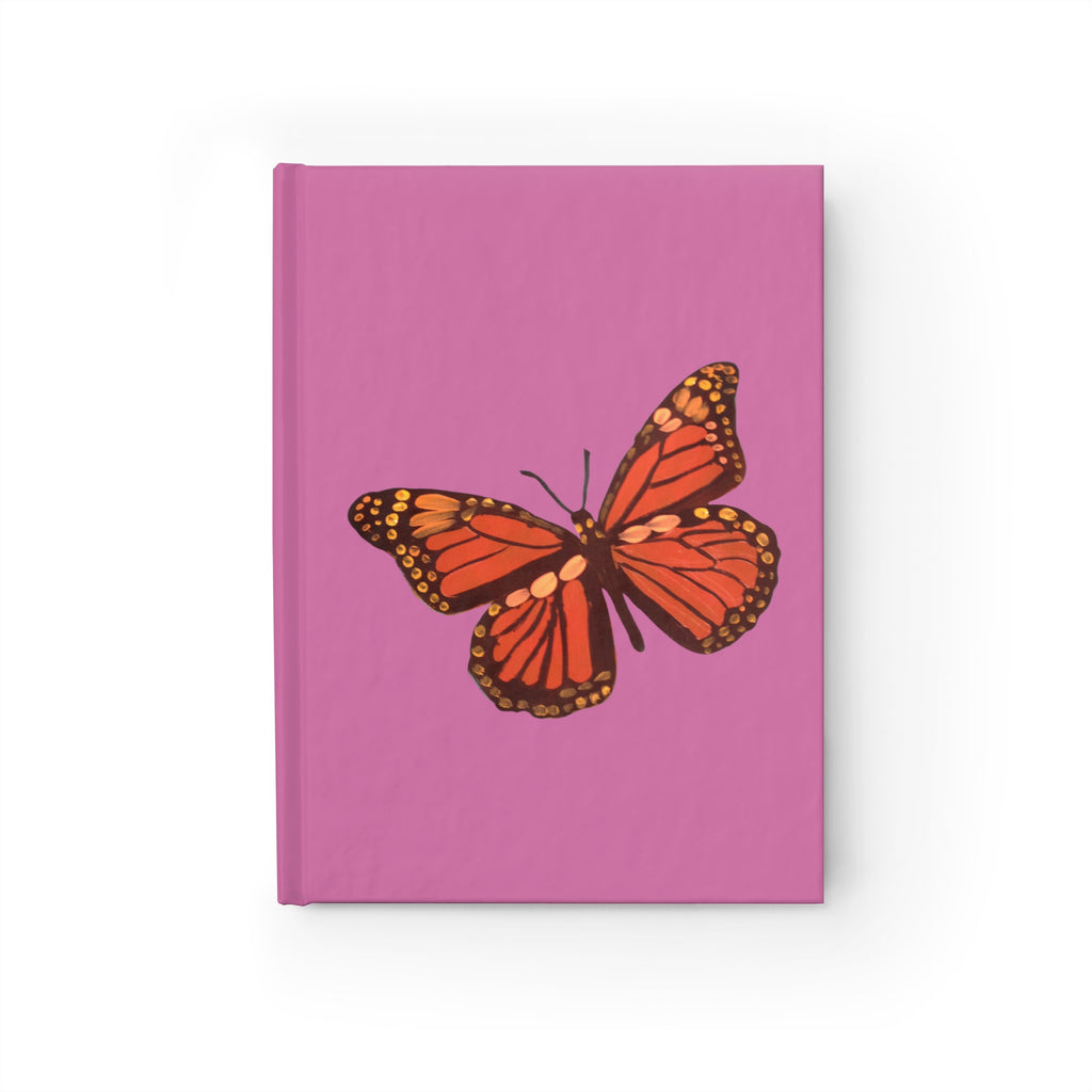 Monarch Butterfly Ruled Journal — Lined Notebook for Nature Lovers & Daily Reflection