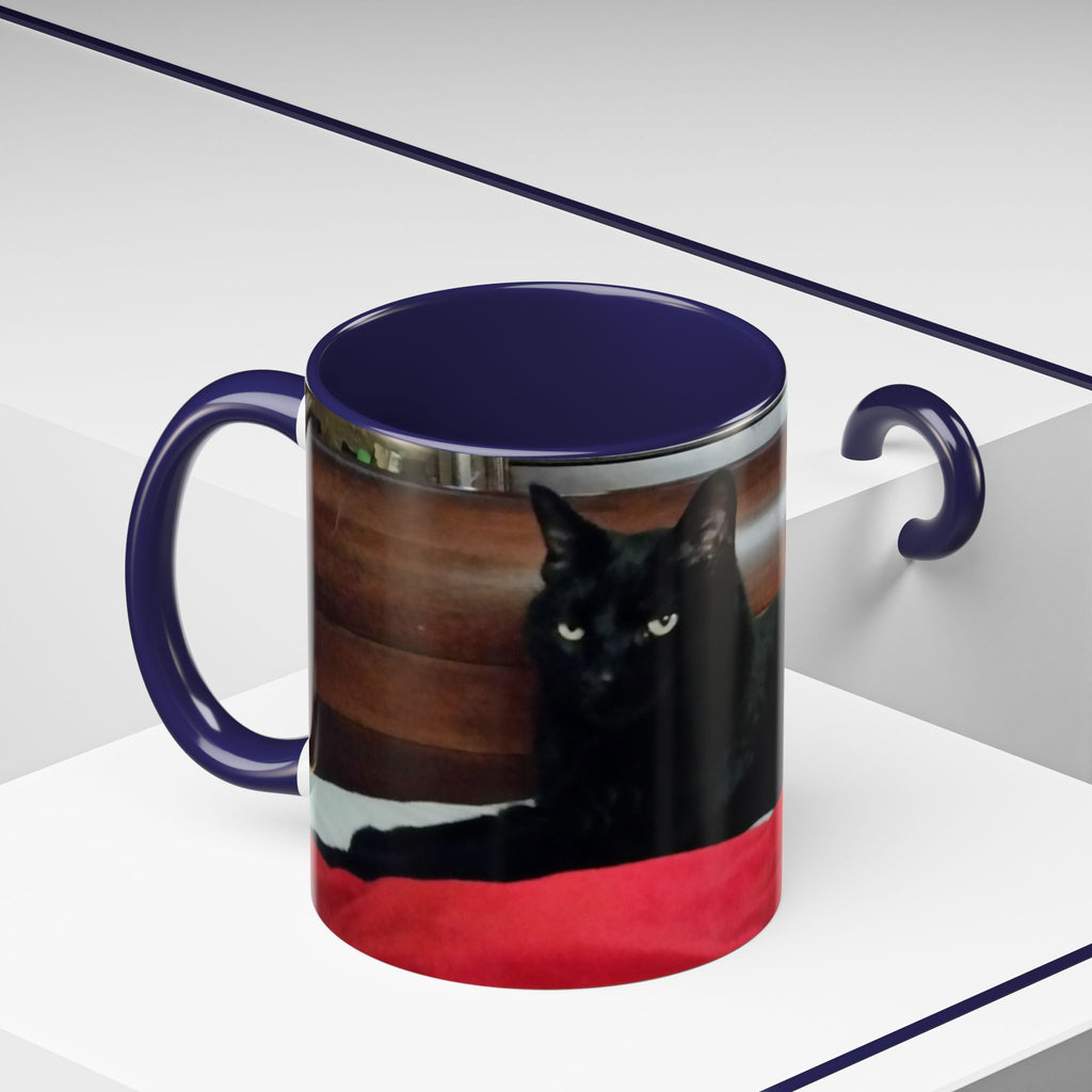Put Your Pet in Print! — Cozy Cat Photo Mug (11/15 oz)