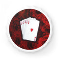 Playing Card Poker Bottle Opener — Ace & Royal Flush Heart Design
