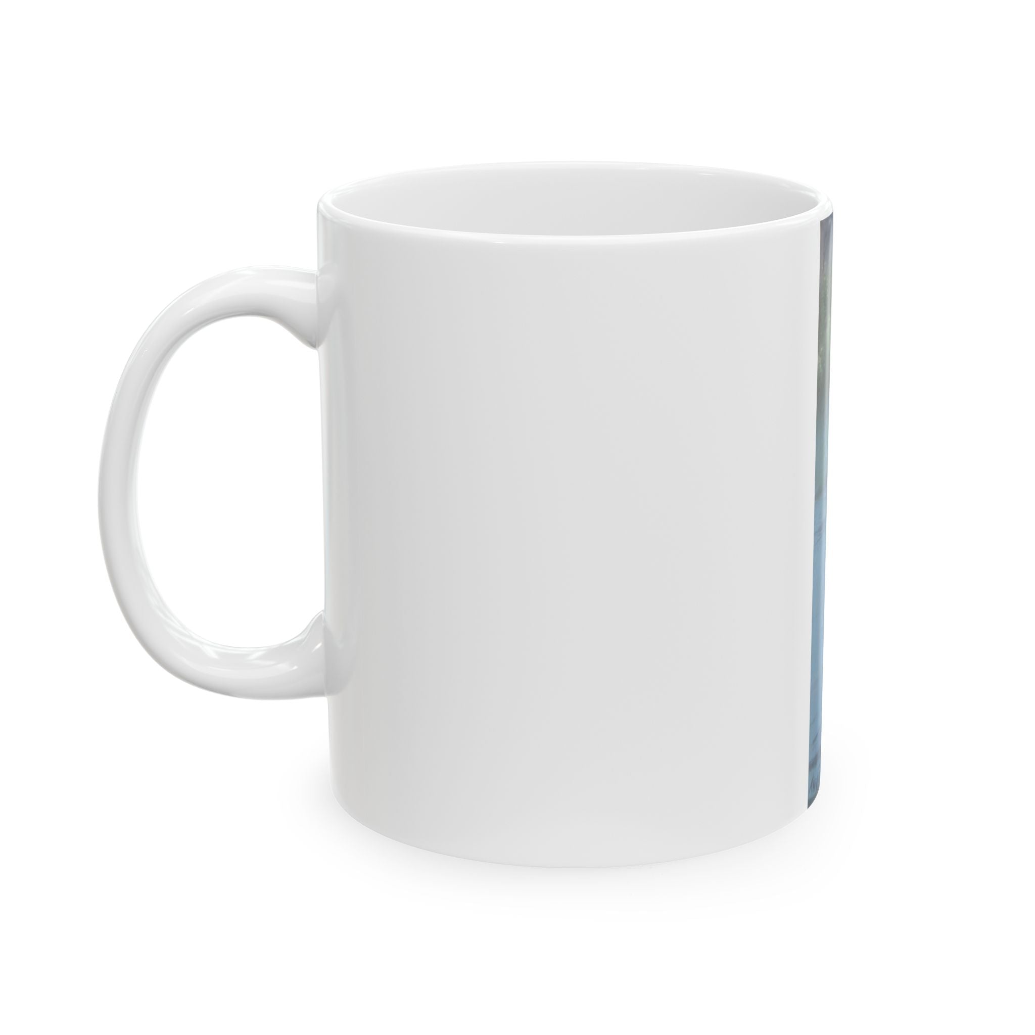 Fishing Bass Ceramic Mug – Watercolor Largemouth Fish Coffee Cup (11oz & 15oz)